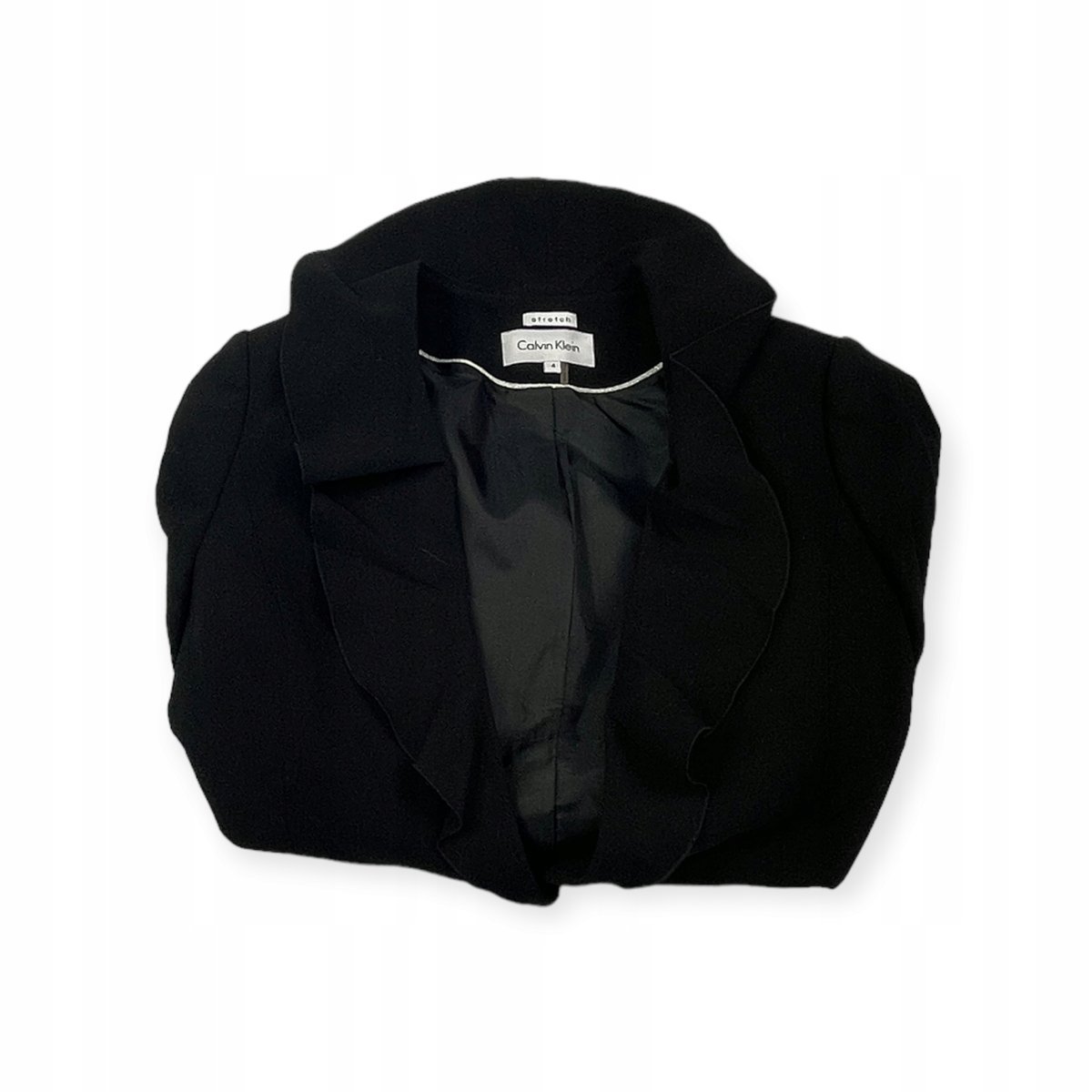 Elegancka czarna marynarka damska Calvin Klein 4