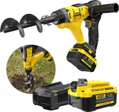 Świdry do ziemi - Stanley ST WIERTNICA GLEBOWA V20 SFMCGA75M1 1x4,0Ah +ŚWIDER 76x155mm - miniaturka - grafika 1