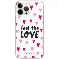 Etui i futerały do telefonów - Etui Babaco dedykowane do Iphone 7/ 8/ SE 2/ SE 3, wzór: Feel the love 001 Etui częściowo przeźroczyste, oryginalne i oficjalnie licencjonowane - miniaturka - grafika 1