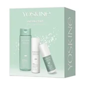 Zestawy kosmetyków damskich - Yoskine Japan Pure Rice Infusion Zestaw: krem do twarzy + serum do twarzy + esencja - miniaturka - grafika 1