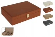 Pudełka i szkatułki - Szkatułka pudełko na biżuterię 28 x 7 x 19 cm - miniaturka - grafika 1