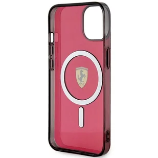 Ferrari FEHMP14SURKR iPhone 14 6,1" czerwony/red hardcase Translucent Magsafe - Etui i futerały do telefonów - miniaturka - grafika 7