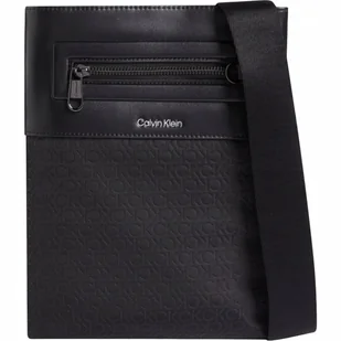 Calvin klein torba listonoszka ck elevated czarna - Nerki - miniaturka - grafika 1
