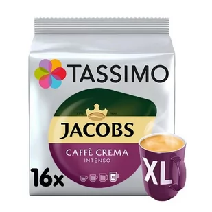 Kapsułki Tassimo Jacobs Caffe Crema Intenso XL 16 szt. - Kawa w kapsułkach i saszetkach - miniaturka - grafika 1