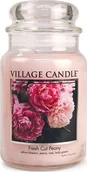 Świece - Świeca zapachowa w szkle Fresh Cut Peony 602 g - miniaturka - grafika 1