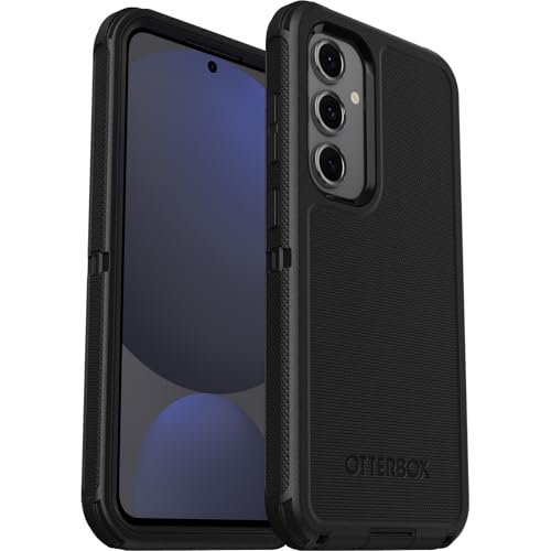 OtterBox Defender Etui do Samsung Galaxy S24 FE, Odporne Na Wstrząsy i Upadki, 7 Razy Przetestowane Zgodnie ze Standardami Wojskowymi, Czarne