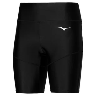 Spodnie damskie Mizuno  Core Mid Tight / Black XS - Spodnie sportowe damskie - miniaturka - grafika 1