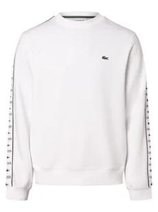Lacoste Bluza męska Mężczyźni biały jednolity, 4 - Bluzy męskie - miniaturka - grafika 1
