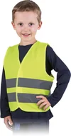 Odzież robocza - KAMIZELKA OSTRZEGAWCZA REIS KOS-KINDER; ŻÓŁTY (M) - miniaturka - grafika 1