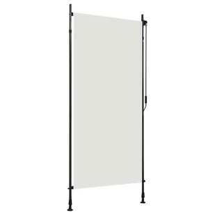vidaXL Roleta zewnętrzna, 100x270 cm, kremowa - Rolety - miniaturka - grafika 1