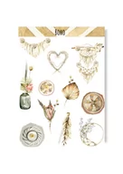 Scrapbooking - Naklejki boho do plannera bullet journala makrama - miniaturka - grafika 1