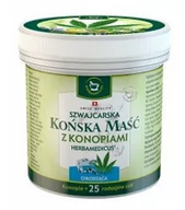 Żele i maści lecznicze - HERBAMEDICUS Herbamedicus końska maść z konopiami chłodząca 250 ml - miniaturka - grafika 1