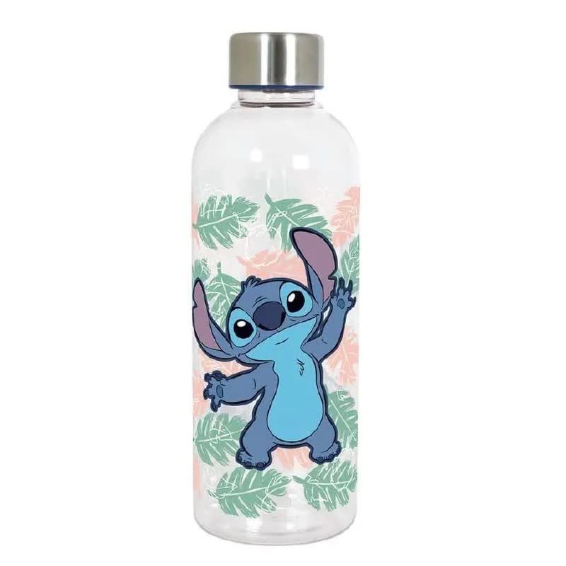 Plastikowa Butelka Z Metalową Zakrętką - Stitch 850Ml