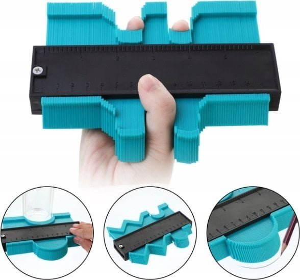 Geko Szablon - miara odwzorowania kształtów - duplikator 12cm50