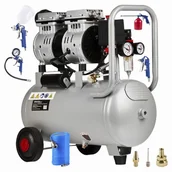 Sprężarki i kompresory - KOMPRESOR BEZOLEJOWY 24L KD1395 - miniaturka - grafika 1