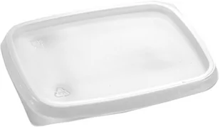Przykrywka, pokrywka, wieczko prostokątna 150 ml, 200 ml, 100 sztuk - Opakowania gastronomiczne - miniaturka - grafika 1