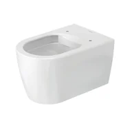 Miski WC - Duravit ME by Starck Toaleta WC 57x37 cm bez kołnierza biały połysk/biały półmat z powłoką WonderGliss 25290926001 - miniaturka - grafika 1