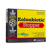 Układ pokarmowy - Olimp Laboratories Kolonbiotic Stopper 10 kapsułek 3527642 - miniaturka - grafika 1