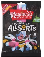 Cukierki - Maynards Bassetts- Liquorice allsorts Cukierki lukrecjowe 130g - miniaturka - grafika 1