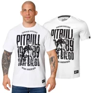 Odzież taktyczna i umundurowanie - Koszulka Pit Bull Middle Weight 170 Basic San Diego Dog '24 - Biała XXL - miniaturka - grafika 1