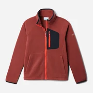 Bluzy dla dziewczynek - Bluza dla dziewczynki rozpinana bez kaptura Columbia Fast Trek IV Fleece Full Zip 2087792681 159-167 cm (XL) Bordowa (195981005998) - miniaturka - grafika 1