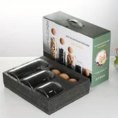 Inne - TEMU 3 szt. Duże pojemniki do przechowywania przekąsek ze szkła przezroczystego o dużej pojemności, szczelne słoiki do restauracji, słoik do - miniaturka - grafika 1