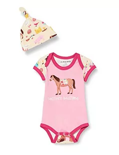 Hatley Body i czapka dla dziewczynek śpioszki dla niemowląt, Pasture Bedtime - Country Living, 12-18 Miesiące - Śpiochy dla niemowląt - miniaturka - grafika 1