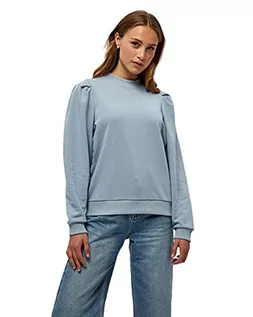 Swetry damskie - Minus Damski sweter Mika z długim rękawem, 501 Pyłoszczelny niebieski, XXL - grafika 1