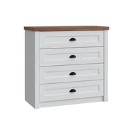 Komody - Komoda K4 Prowansja Sosna Andersen Gała Meble Sosna Andersen, Dąb Lefkas - miniaturka - grafika 1