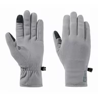 Rękawiczki - Rękawice polarowe Jack Wolfskin REAL STUFF GLOVE slate grey - L - miniaturka - grafika 1
