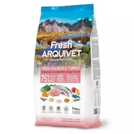 Sucha karma dla psów - ARQUIVET FRESH - półwilgotna karma dla psa - łosoś z indykiem - 2,5 kg - miniaturka - grafika 1