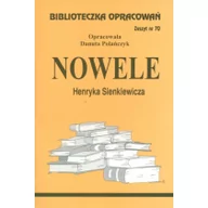 Lektury szkoła podstawowa - Biblios Nowele Henryka Sienkiewicza - zeszyt 70 - Danuta Polańczyk - miniaturka - grafika 1