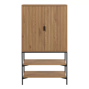 Szafka w dekorze dębu 80x140 cm Jaipur – Actona - Komody - miniaturka - grafika 1
