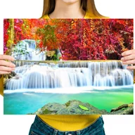 Zabawki kreatywne - Haft Diamentowy Diamond Painting,DIAMENTOWY MALARZ,Obraz DIY 5D,Mozaika Diamentowa 30x40,Jesień - miniaturka - grafika 1