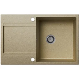EOS Zlewozmywak granitowy GIOKO z ociekaszem (piaskowy) - Zlewozmywaki EOS Zlewozmywak granitowy GIOKO z ociekaszem (piaskowy) - Zlewozmywaki - miniaturka - grafika 1