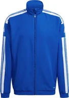 Bluzy męskie - Bluza męska adidas Squadra 21 Presentation Jacket niebieska GP6445-XL - miniaturka - grafika 1