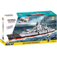 Klocki - Klocki plastikowe COBI Historical Collection World War II Battleship Bismarck COBI-4840 - miniaturka - grafika 1