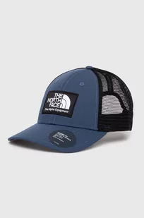 The North Face czapka z daszkiem kolor niebieski z aplikacją NF0A5FXAHDC1 - Czapki męskie - miniaturka - grafika 1