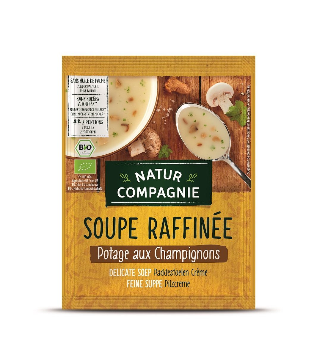 Natur Compagnie Zupa krem z grzybów 40 g Bio - żywność