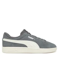 Sneakersy męskie - Sneakersy Puma Smash 3.0 390984 20 Szary - miniaturka - grafika 1