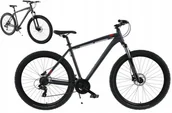 Rowery - Rower MTB 29" KANDS ENERGY 700 rama 17" grafitowy R24 - miniaturka - grafika 1