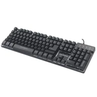Klawiatury - Manhattan 178457 klawiatura USB QWERTY Hiszpański Czarny - miniaturka - grafika 1