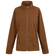Bluzy sportowe damskie - Bluza damska Regatta Heidy Full Zip Rozmiar: S / Kolor: brązowy - miniaturka - grafika 1