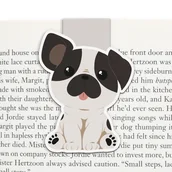 Zakładki do książek - Zakładka do książki magnetyczna, Buldog - miniaturka - grafika 1