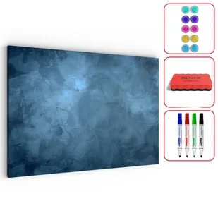 Tablica na magnesy METALboards, pochmurne niebo 90x60 cm + zestaw akcesoriów - Tablice i flipcharty - miniaturka - grafika 1