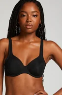 Biustonosze - Hunkemöller Biustonosz nieusztywniany z fiszbinami Mesh Czarny - miniaturka - grafika 1