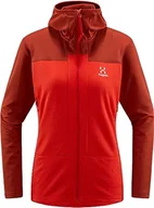 Kurtki damskie - Haglöfs 606211_5M3 ROC FLASH MID kurtka damska CORROSION/POPPY RED, M - miniaturka - grafika 1