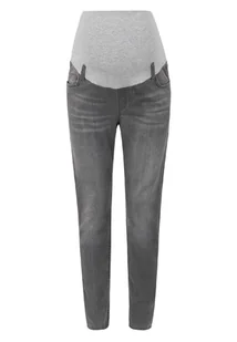 Spodnie jeansowe damskie, ciążowe, skinny, szare, Bellybutton - Spodnie damskie Spodnie jeansowe damskie, ciążowe, skinny, szare, Bellybutton - Spodnie damskie - miniaturka - grafika 1