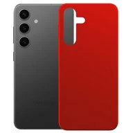 Etui i futerały do telefonów - Etui 3MK Silicone Guardx do Samsung Galaxy S25 Czerwony - miniaturka - grafika 1