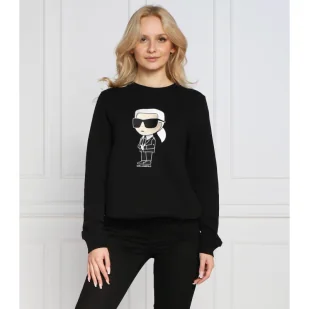 Karl Lagerfeld Bluza ikonik 2.0 | Regular Fit - Bluzy damskie - miniaturka - grafika 1
